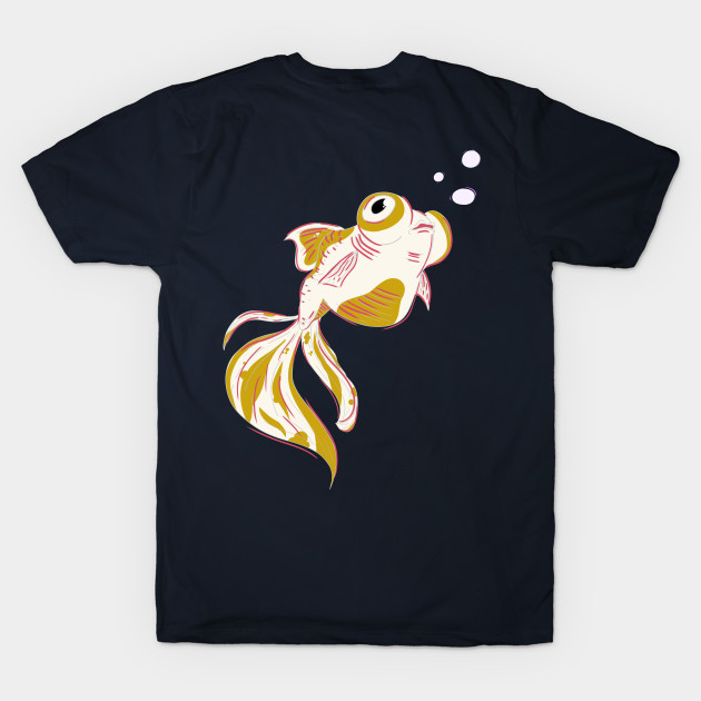 Cute Telescope Goldfish - Not Hamlet Design by NotHamlet